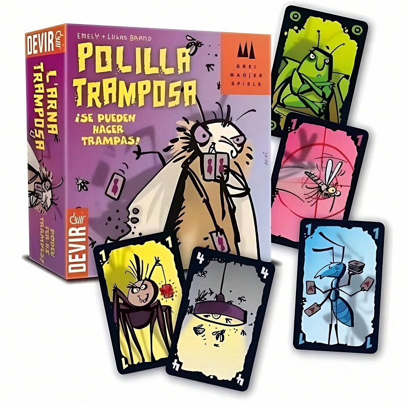 Board Game Catan - POLILLA TRAMPOSA, versione in scatola rigida,
