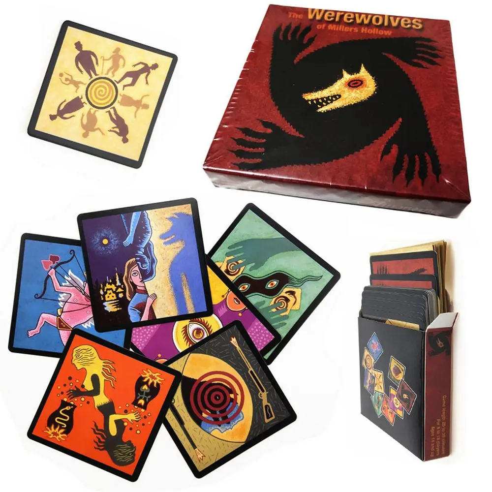 Board Game Catan - Gioco da Tavolo Werewolf Killing Game,