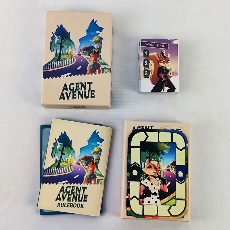 Board Game Live - Gioco da tavolo Agent Avenue, versione