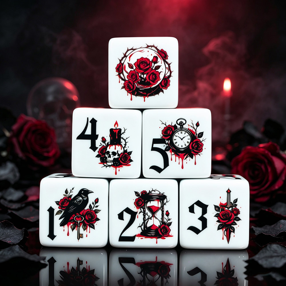 Set di 12 Dadi Acrilici D6 da  - Board Game Live recensione e prezzo